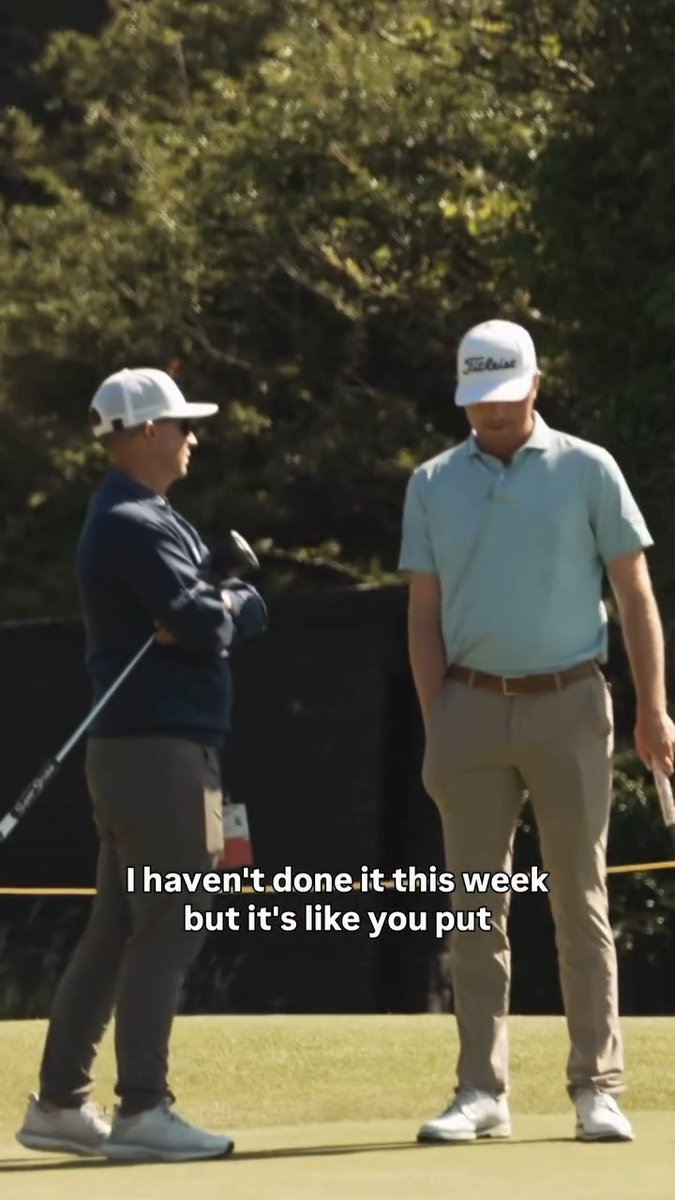 Overheard on the greens at Royal Birkdale. 🔊 Ryan Gerard discusses how he calibrates green speeds with Scotty Cameron tour rep Brad Cloke. Feat. Ryan's Phantom 3 gamer. 👀