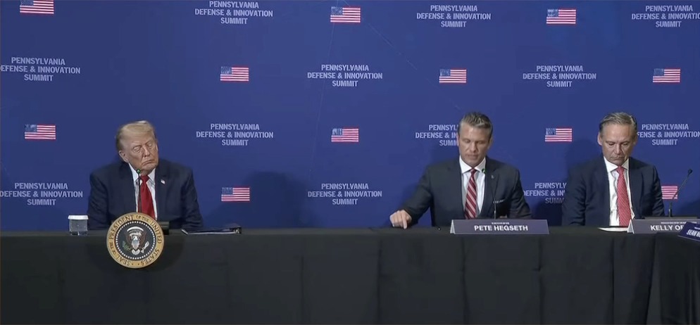 Pete Hegseth: We need a $1.5 trillion military budget so we can keep doing invasions like Venezuela and bomb more countries like Iran. And it would not happen without Trump.
