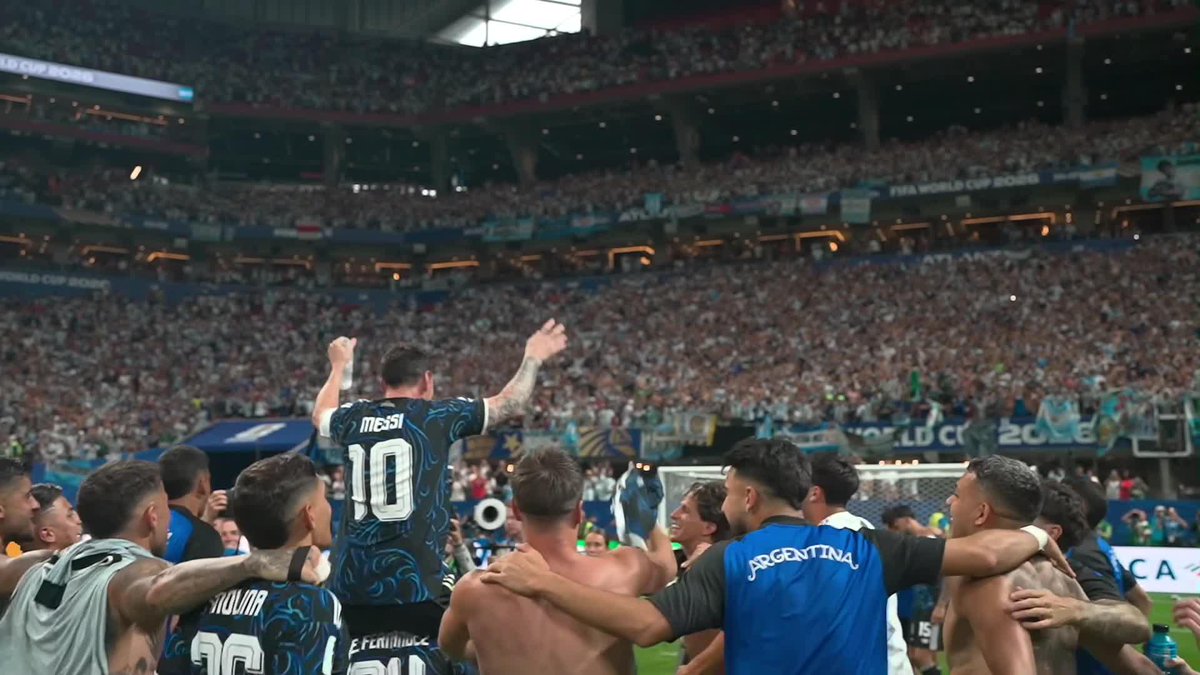 "QUE DE LA MANO DE LEO MESSI..." ⚽ #ESPNMundial 📺 Mirá los mejores partidos de la #FIFAWorldCup por ESPN, en el Plan Premium de #DisneyPlus