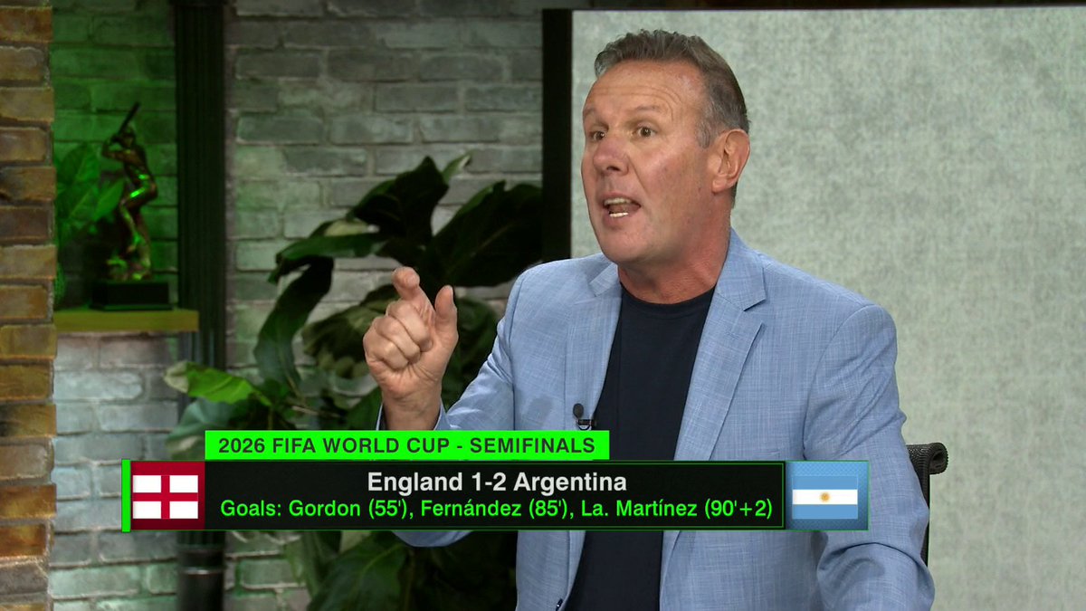 "Every country is passionate about a World Cup. ... But I see something different with Argentina. I see that it means more to them." —Craig Burley on the heart and determination Argentina showed in their win vs. England ⚽️