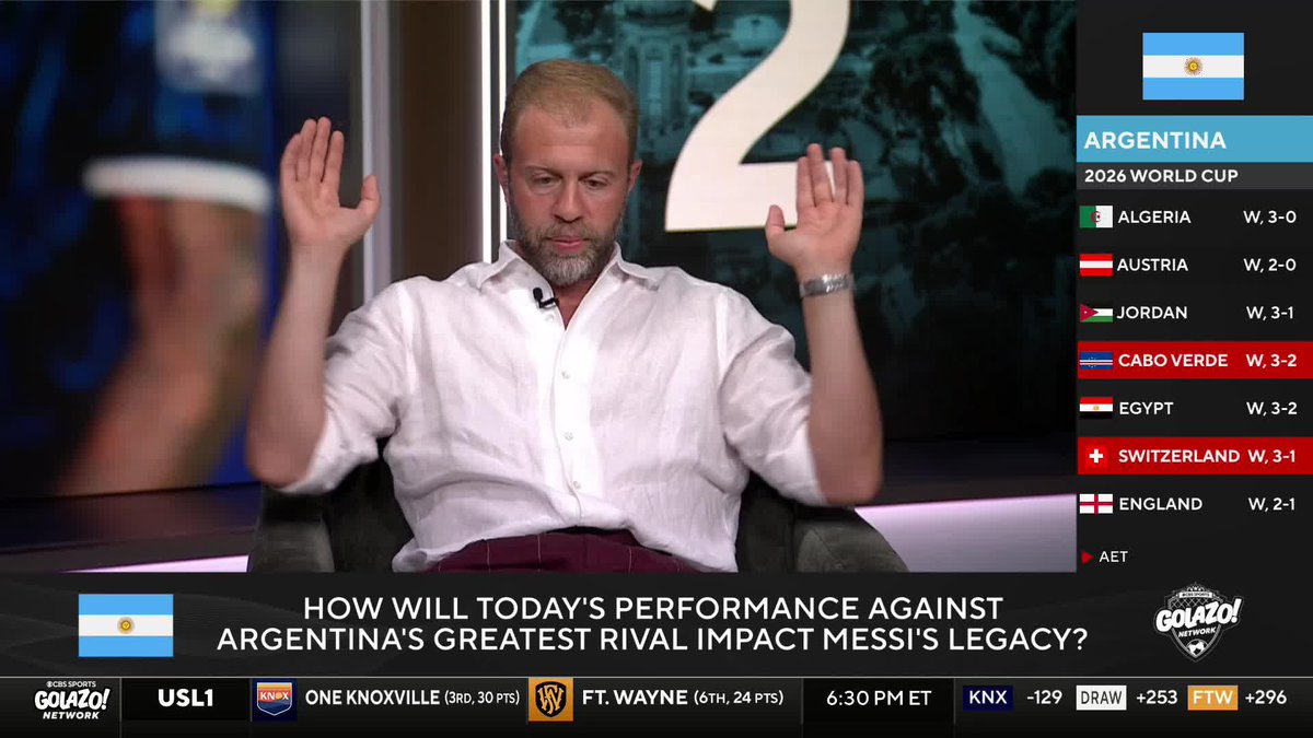 "Messi is the greatest that ever lived. He's better than Maradona." There is no doubt that Lionel Messi is the GOAT, says Mike Grella 🐐