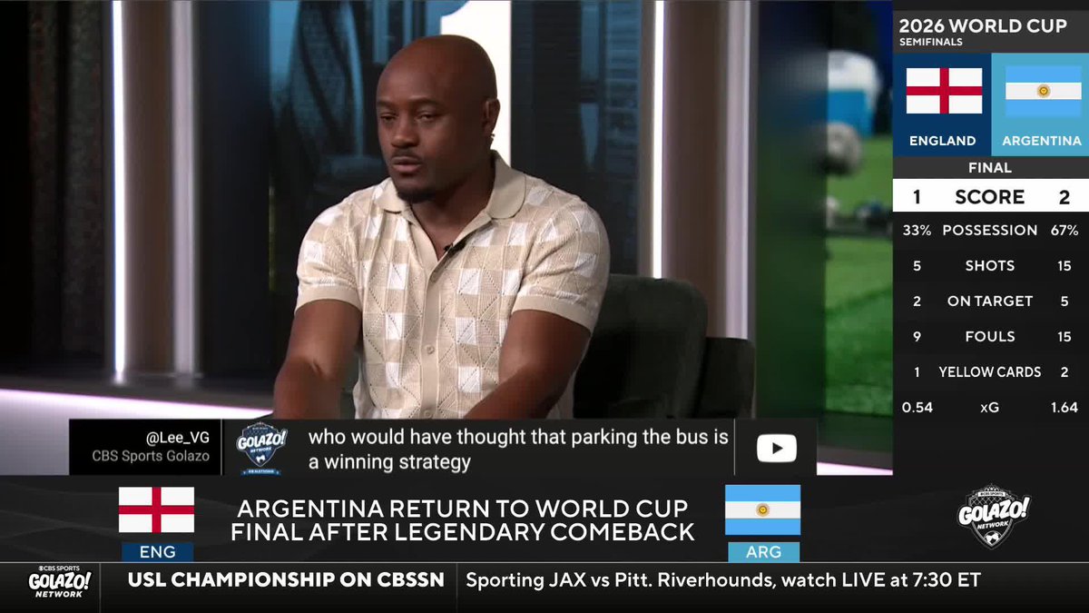 "He doesn't get a lot of credit that he deserves." Nigel Reo-Coker gives Argentina head coach Lionel Scaloni his flowers 💐