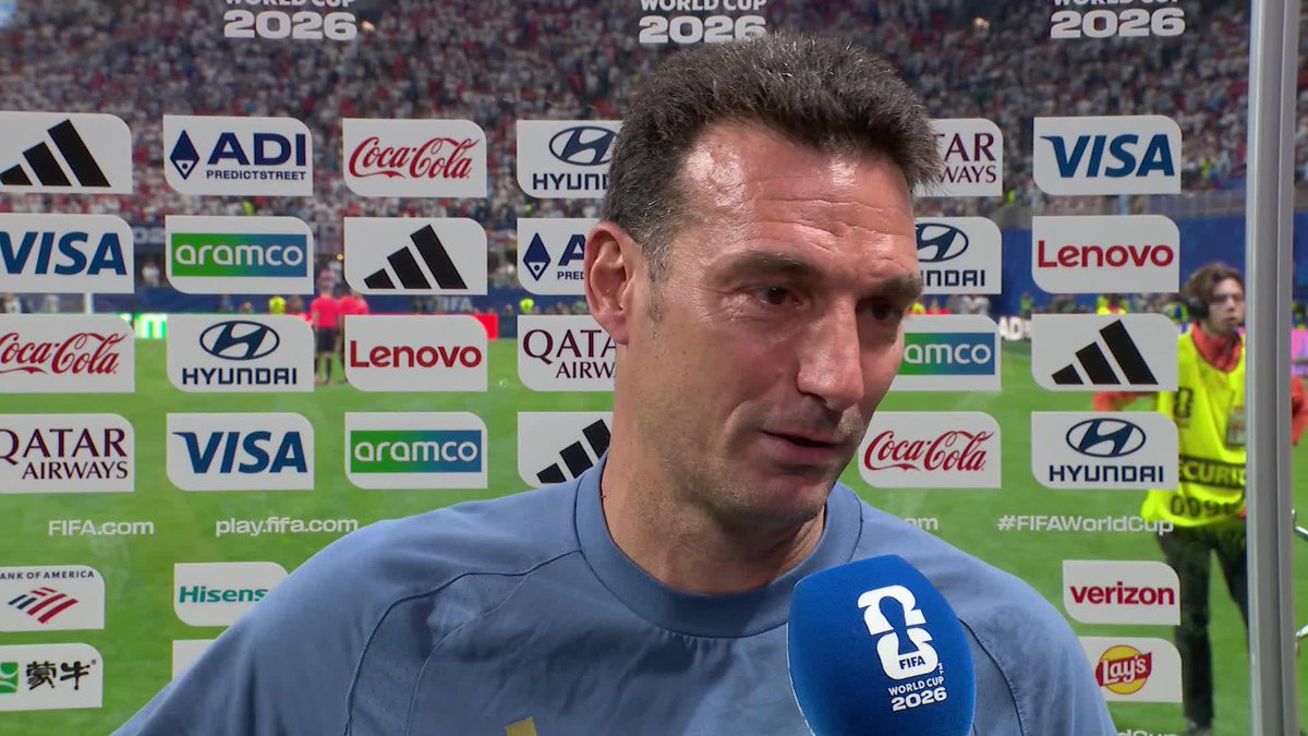 “SOMOS ÚNICOS, SOMOS ÚNICOS Y NO ES ARROGANCIA, ES CORAZÓN. ESTA GENTE HOY NOS LLEVÓ A GANAR EL PARTIDO”. LIONEL SCALONI. 🥹🇦🇷
