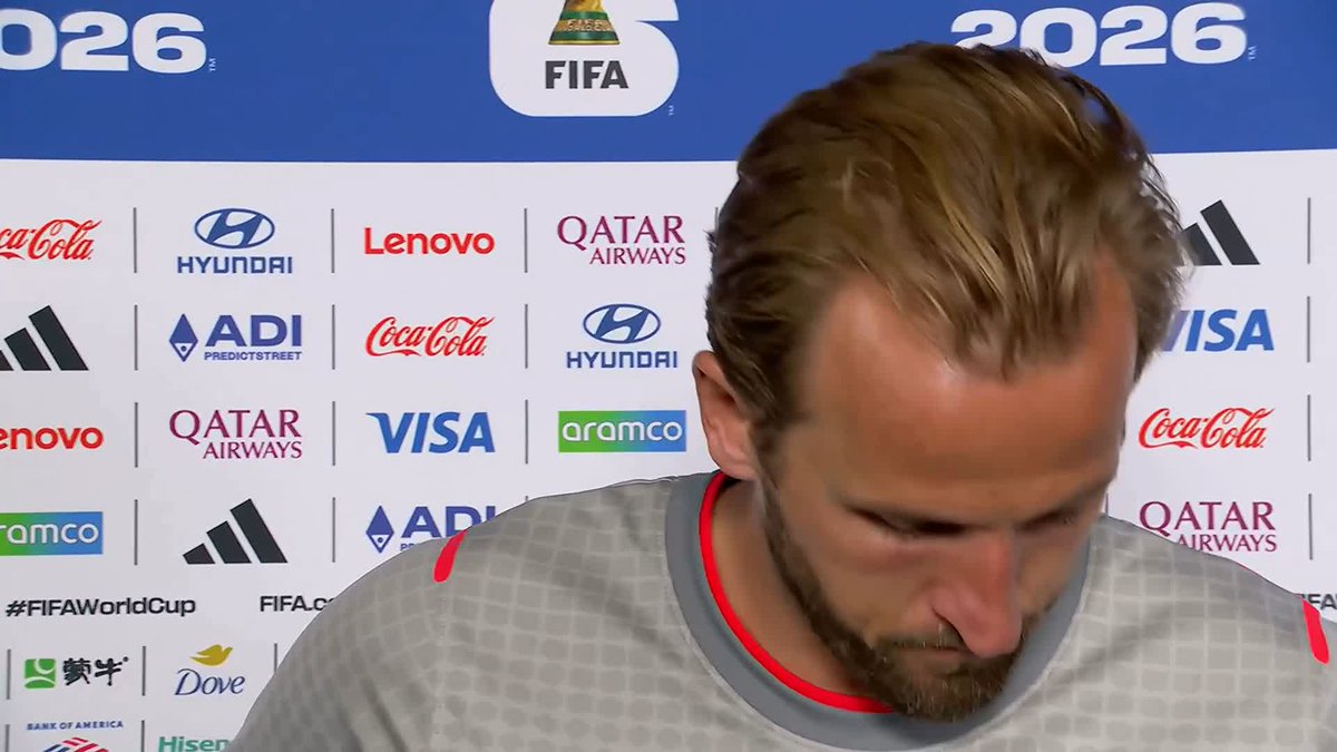 "We just need to find that missing piece" Harry Kane reflects on England's 2-1 defeat to Argentina... 🎙️ Gabriel Clarke