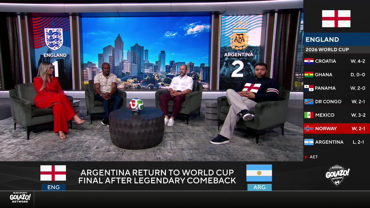 "They never at any moment in time went 'this is over.'" Troy Deeney praises the Argentinian mentality for the way they fought back against England 🇦🇷