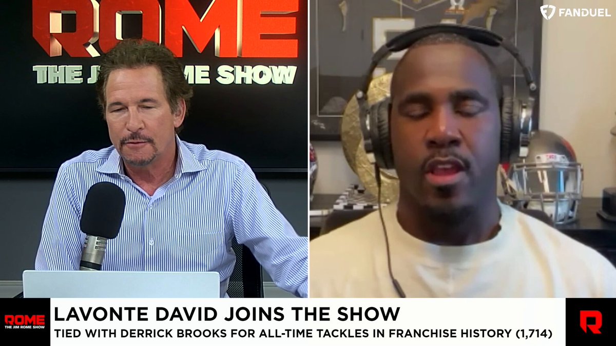 "Being a rookie I had to take control of the green dot, I had to call the defense, so obviously they kind of gravitated to me more." Lavonte David looks back on the @Buccaners players that mentored him early in his career.