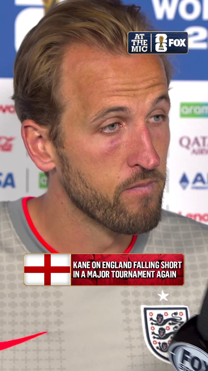 England captain Harry Kane caught up with Geoff Shreeves after The Three Lions fell short in the FIFA World Cup Semifinals