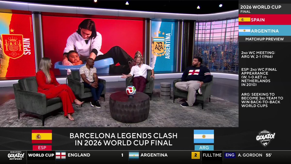 "I think Argentina are a worse version of Spain." Mike Grella previews the World Cup final matchup🇦🇷🇪🇸