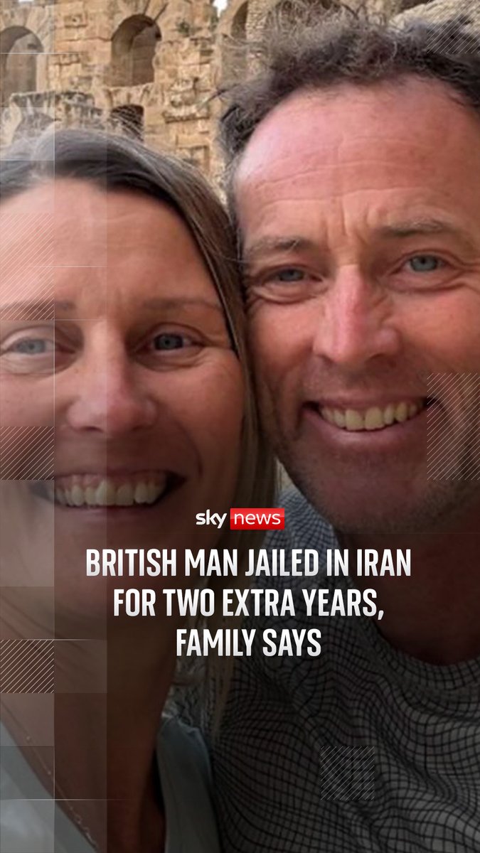 A British man jailed in Iran along with his wife has been handed an additional two-year prison sentence, according to the couple's family. The son of jailed Lindsay Foreman has said he hasn't heard from his mother in months.