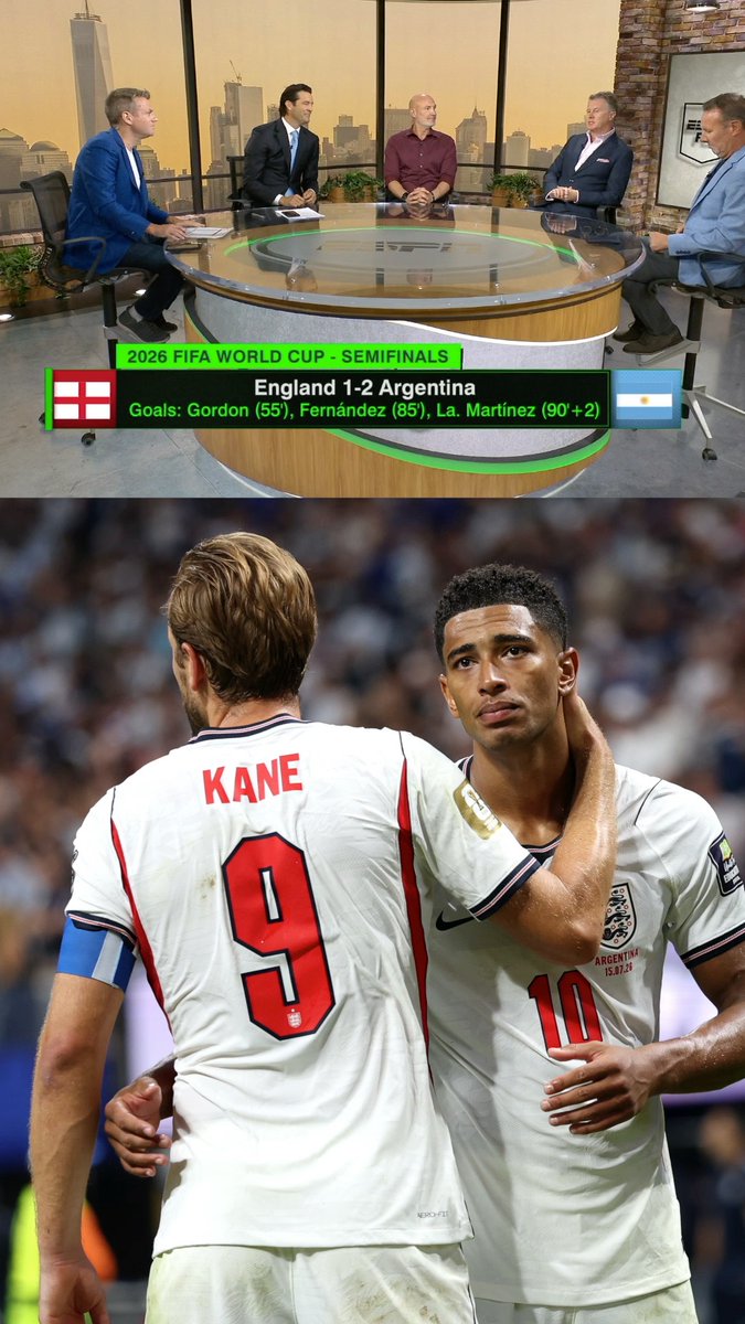 The reason England lost the game to Argentina... 😔