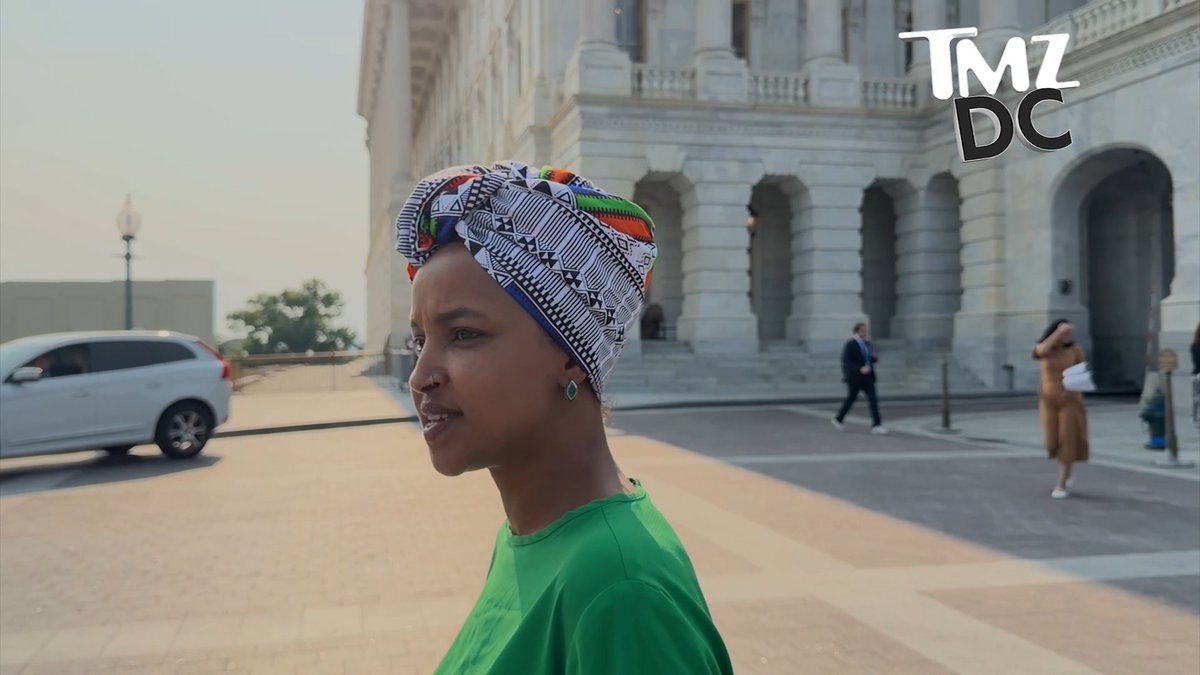 😬 Rep. Ilhan Omar is telling Jacob Wasserman that Mitch McConnell's proof of life photo "certainly looks like A.I."
