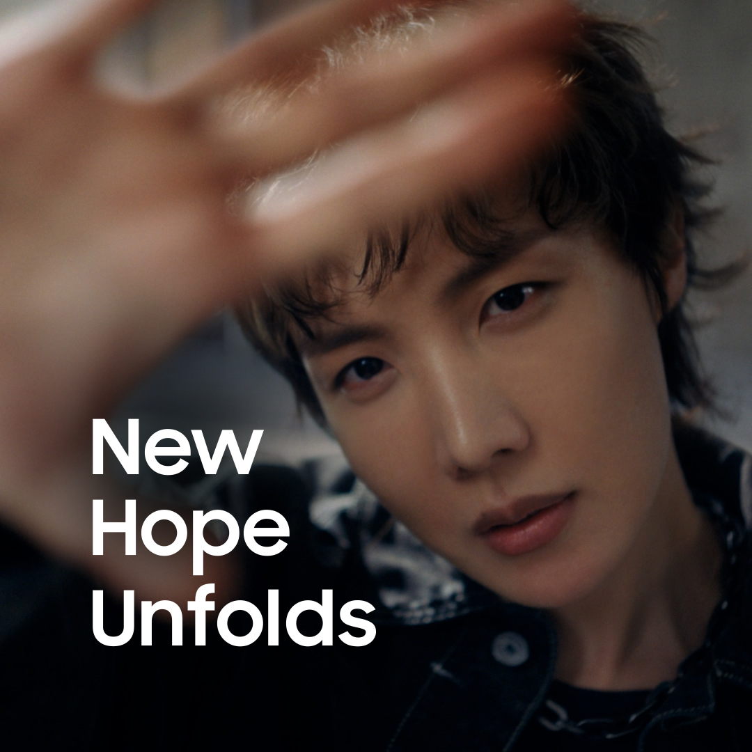 Can't give away too much, but j-hope is already hyped for what’s unfolding 🐿️ The full reveal is coming soon! 🤫 #GalaxyUnpacked July 22, 2026. #GalaxyAI Live on