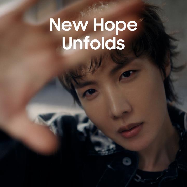 Can't give away too much, but j-hope is already hyped for what’s unfolding 🐿️ The full reveal is coming soon! 🤫 #GalaxyUnpacked July 22, 2026. Live on #GalaxyAI