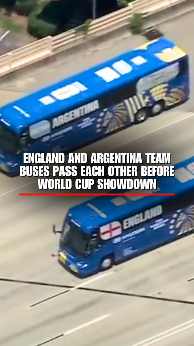 England's team bus passed Argentina's on the highway before kickoff, but it was Argentina that had the last laugh. Argentina rallied from behind to stun England and punch its ticket to the FIFA World Cup final with a dramatic comeback victory. The reigning world champions will now face Spain with another World Cup title on the line.