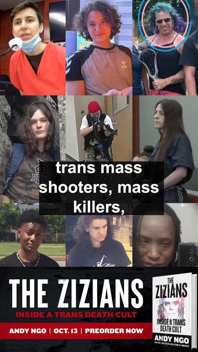 For them to live, you must die. They believe they must kill. That is the belief driving trans extremists. Read the true story in "The Zizians: Inside a Trans Death Cult." Pre-order now: