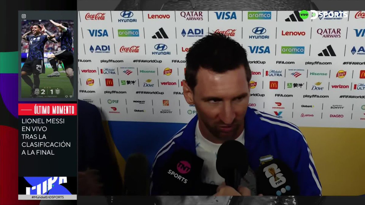 “DUELA A QUIEN LE DUELA Y DIGAN LO QUE DIGAN, A ESTE GRUPO NADIE LE REGALA NADA”. Lionel Messi, para todos. 🚬
