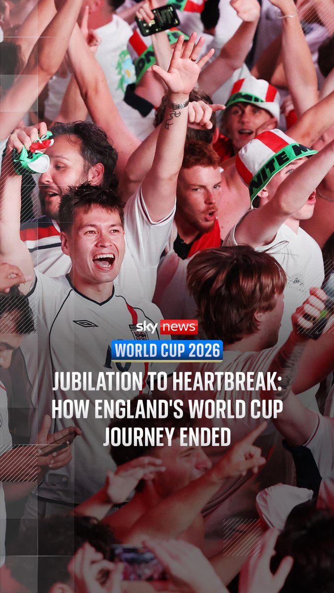 England's World Cup dream is over after fierce rivals Argentina came from behind to win 2-1 and secure a place in Sunday's final.