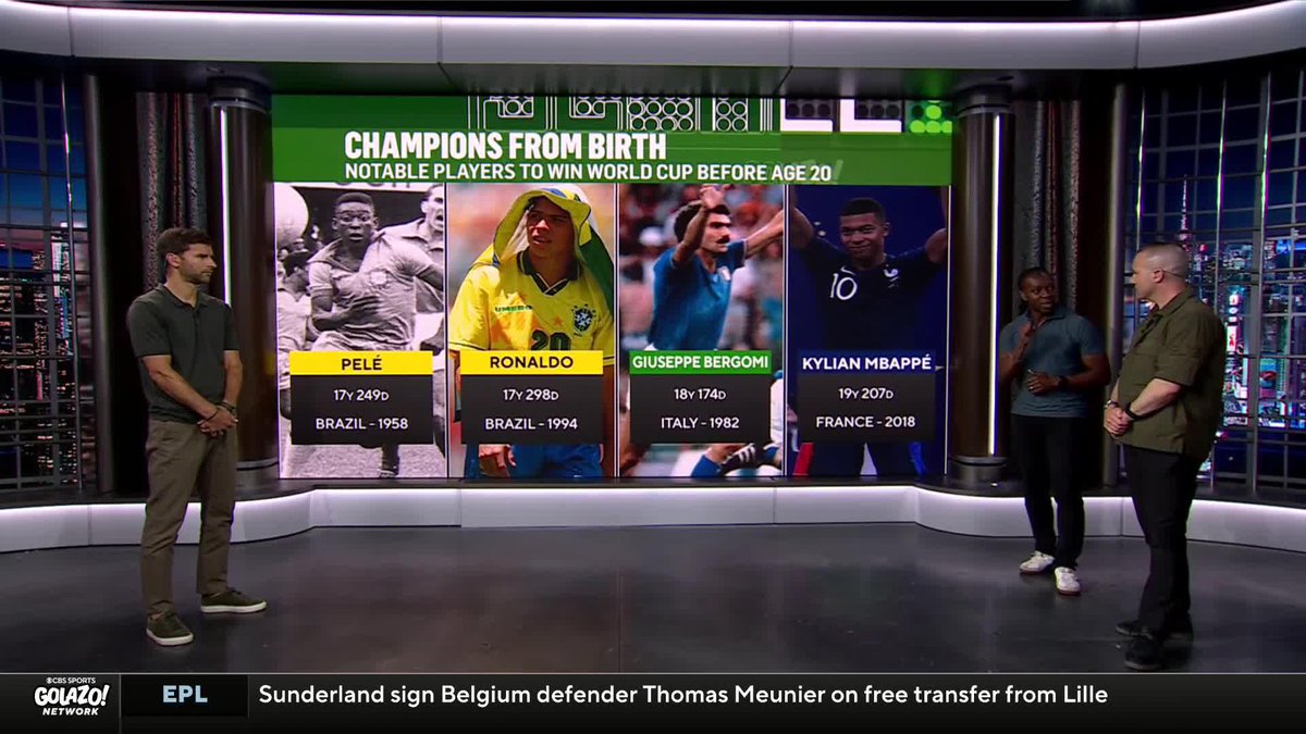 "I just wonder, at this World Cup final with all eyes on Lionel Messi, will we be talking about Lamine Yamal at the final whistle." Michael Lahoud and 𝐈𝐀𝐍 𝐏𝐀𝐔𝐋 𝐉𝐎𝐘 talk Lamine Yamal as the Spanish star could become one of the youngest ever players to win the World Cup 🏆