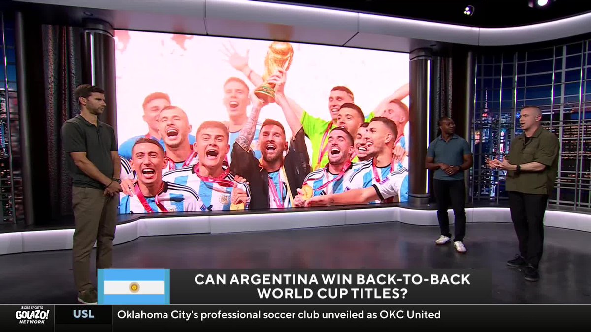 "This team is absolutely stacked with experience. They just seem to find a way." 𝐈𝐀𝐍 𝐏𝐀𝐔𝐋 𝐉𝐎𝐘 believes Argentina's experience could be key as they prepare to face Spain in the World Cup final 🏆