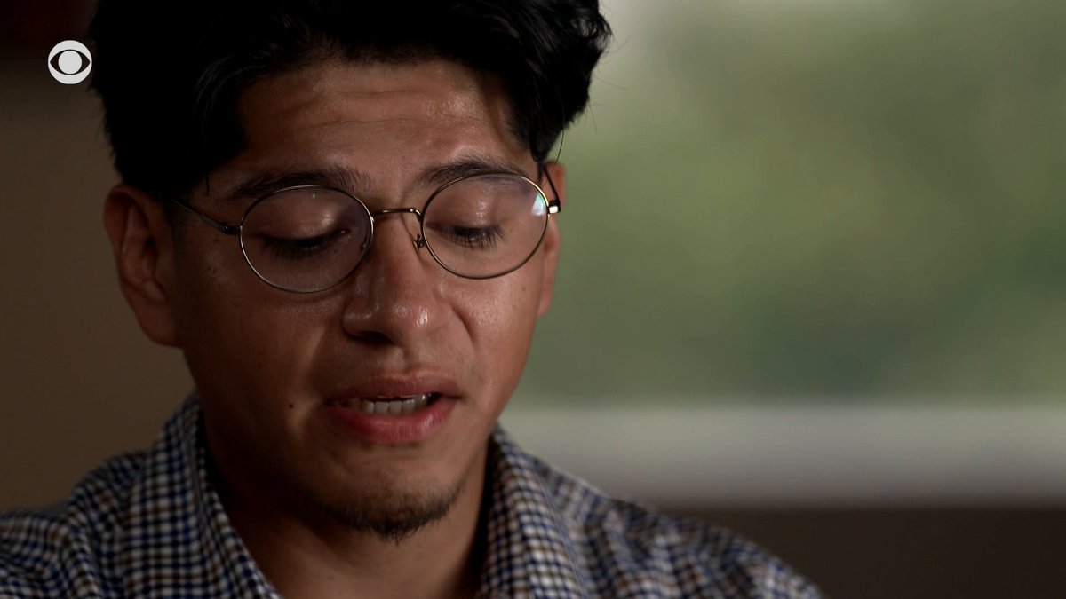 Ronaldo Salgado said he learned an ICE agent had shot his father, Mexican immigrant Lorenzo Salgado Araujo, through a video posted online that depicted him "screaming for someone to help him." His youngest brother, Lorenzo Jr. Salgado, said he learned their father had died while on an airplane on his way to Houston to try to see him. But he told CBS News' Camilo Montoya-Galvez he was not able to say goodbye. ICE has claimed Salgado Araujo “weaponized” his van during a traffic stop in Houston on July 7, an allegation disputed by his family.