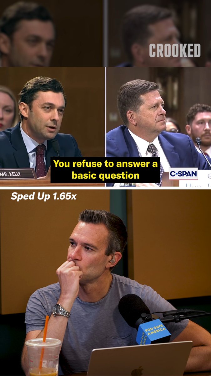 Jon Ossoff grills Trump’s Director of National Intelligence nominee, Jay Clayton, on who won the 2020 election.