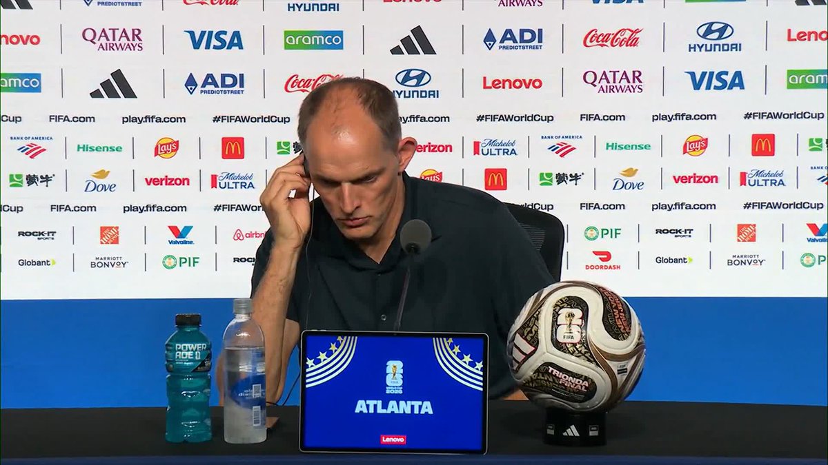 "We keep on going with the contract until the home Euros and I'm looking forward to that" Thomas Tuchel responds to a question on his England future 📝