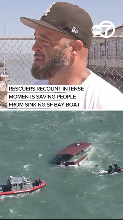 "They were trying to get out, and they were banging on the glass because there was only one window open," said one of the commercial fishermen who helped rescue people from the boat. One person is confirmed dead, and three others are still missing. Read more: