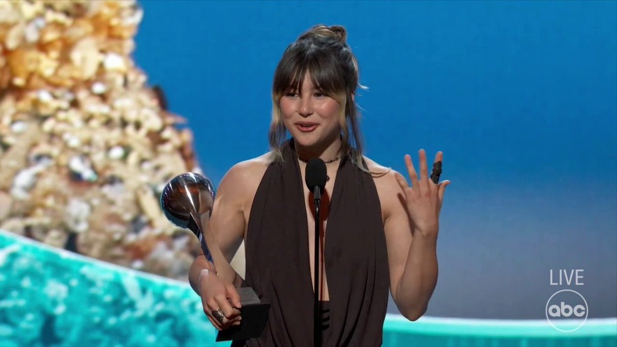Alysa Liu's acceptance speech after winning an ESPY for Best Breakthrough Athlete ✨