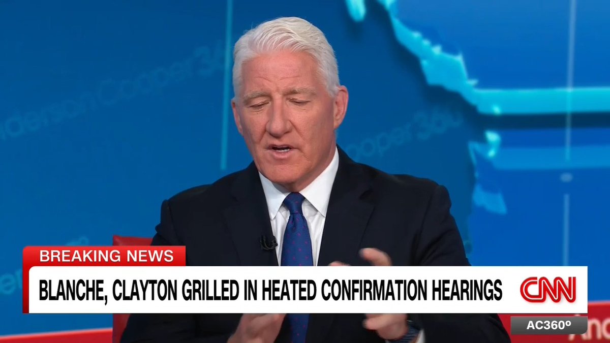 Former federal prosecutor Jeffrey Toobin predicts that attorney general pick Todd Blanche, who was grilled on Capitol Hill in his nomination hearing, will get confirmed. "I think he's going to be the attorney general."