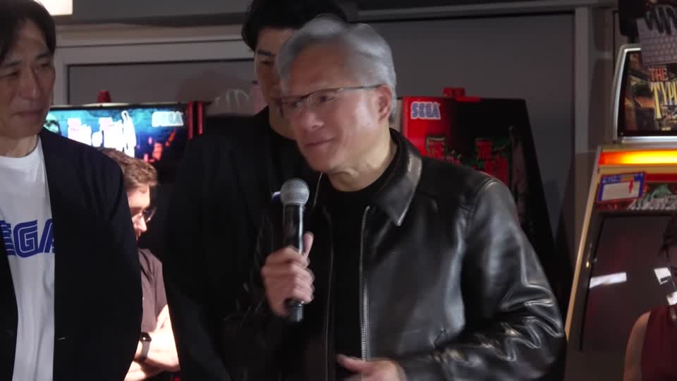 「セガによる救済がなければ、今のエヌビディアはなかった」 フアンCEOが30年前の恩義に感謝(字幕・15日)