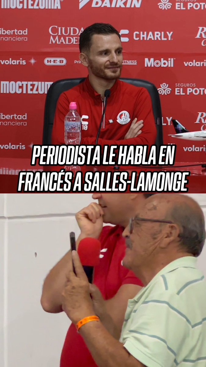 ¡QUÉ GRANDE! 👏🔥 🤩 Un periodista mexicano sorprendió a todos cuando le preguntó en francés a Sébastien Salles-Lamonge sobre cómo vivió la eliminación de Francia en el Mundial. Ni el futbolista lo vio venir. 😅