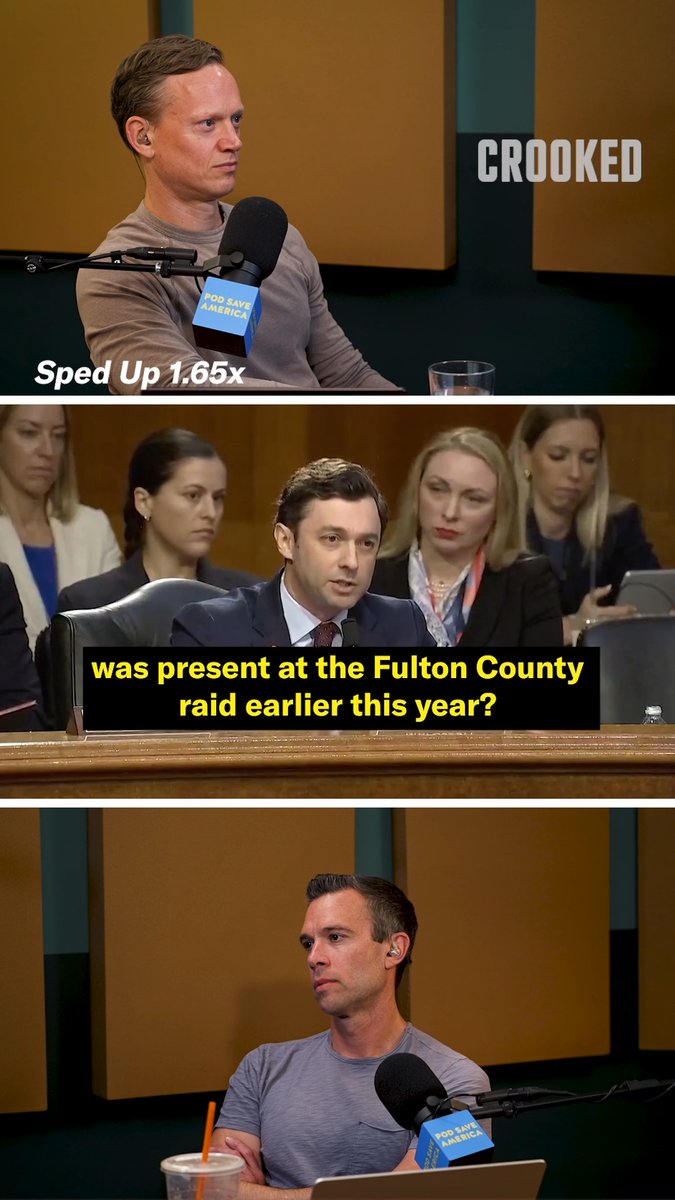 “Your testimony lacks credibility. You’re being evasive and you’re not being candid or forthright. And everybody across the country is going to watch this and know that.” –Jon Ossoff questioning Jay Clayton.