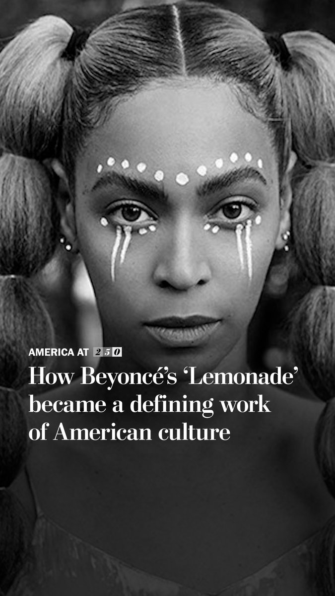 Beyoncé’s “Lemonade” challenged the boundaries of pop culture and sparked conversations about race, Black womanhood and identity. It’s also one of the 25 most influential works of American culture. See the rest:
