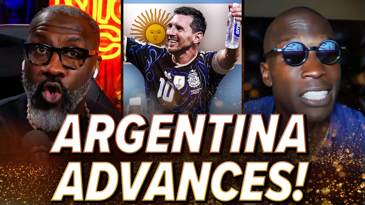 Argentina does it again! At this point call them the "Comeback Kids" as the Big 3 can't believe England sold for a chance at the World Cup Final 👀 shannon sharpe | Chad Johnson | isojoe | #Nightcap