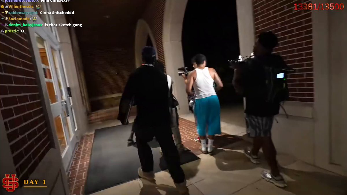 A FIGHT BREAKS OUT between Silky and Damii at Streamer University, forcing YourRAGE to step in and break it up 😭🥊