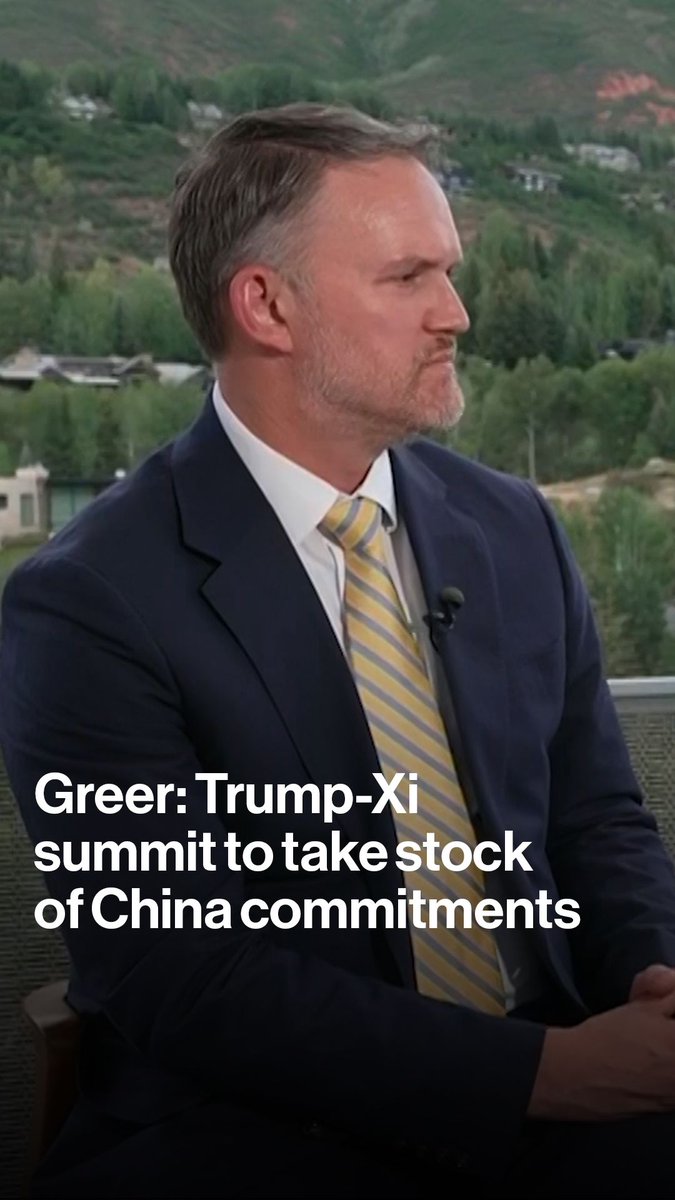 US Trade Representative Jamieson Greer set modest expectations for a much-anticipated summit between President Trump and China’s Xi. He suggested the September meeting will focus on assessing current commitments rather than brokering new deals