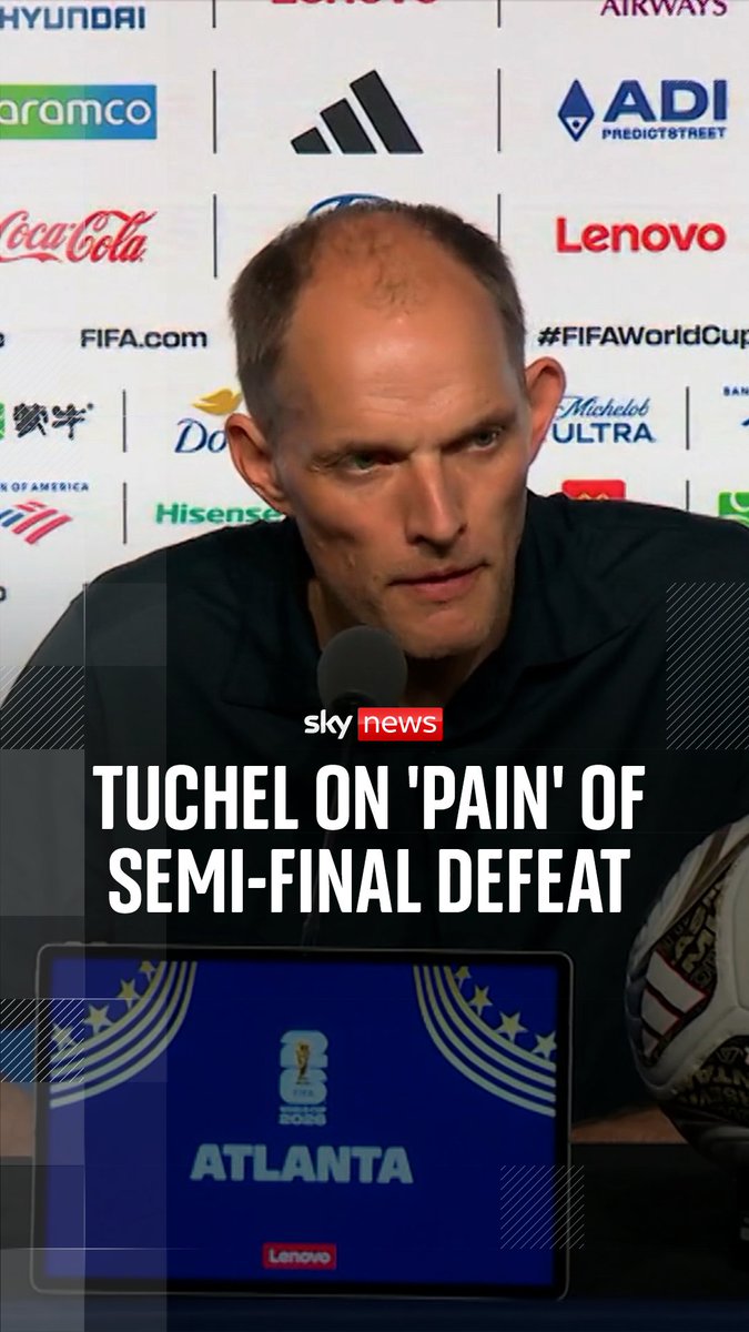 Thomas Tuchel said he was "happy" with the England team's performance despite a "complete momentum switch during the game". He has said he intends to stay on for the 2028 European Championships