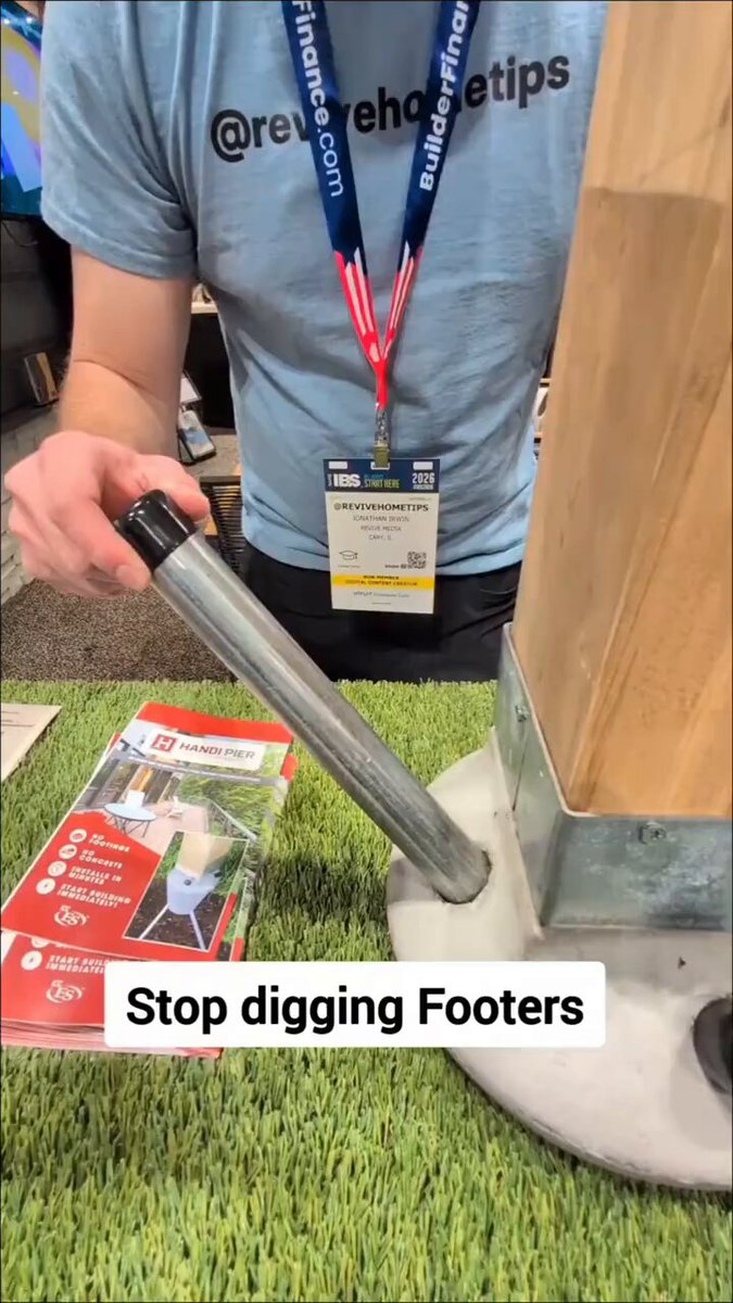 Why dig a footer when you can use this?