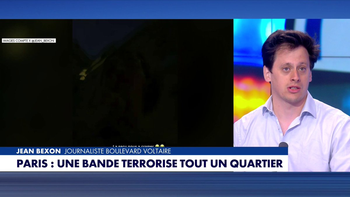«C'est toujours la même petite bande. Ils forcent les entrées dans les immeubles, terrorisent les quartiers...», déplore Jean Bexon, journaliste, à propos des jeunes délinquants parisiens, dans #LaMatinale Toute l'info est à retrouver sur
