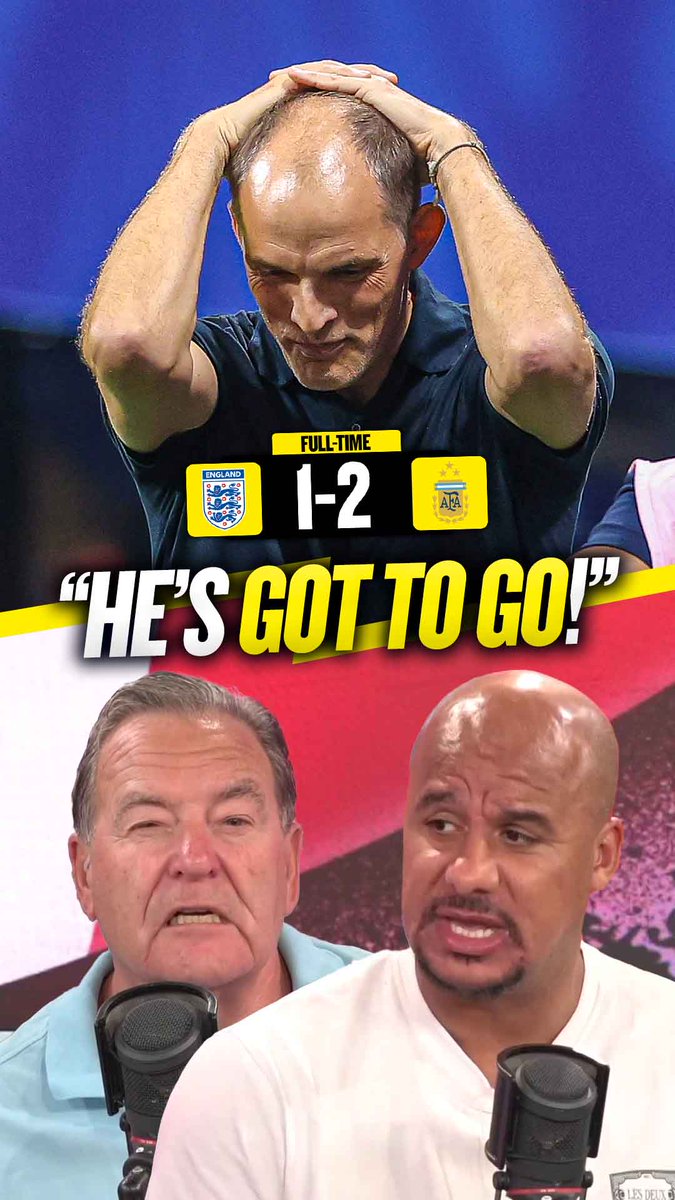 😡 "Our manager is a coward!" 😤 "Tuchel had one job and he blew it!" ❌ "Tuchel has to go!" Agbonlahor and Stelling are raging with Thomas Tuchel for causing England's World Cup exit vs Argentina! 🤬