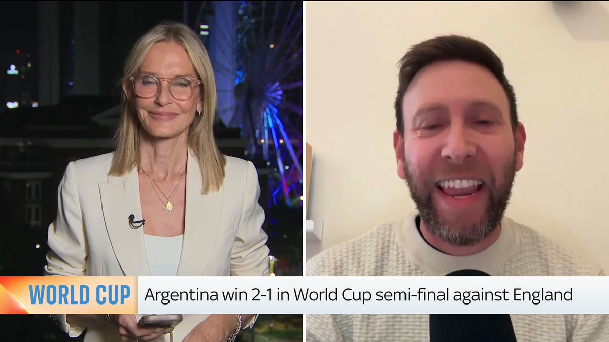 "It doesn't just feel like a loss, it feels like a missed opportunity" Sky's Jacquie Beltrao speaks to football journalist Ben Jacobs on England's defeat in the World Cup semi-final