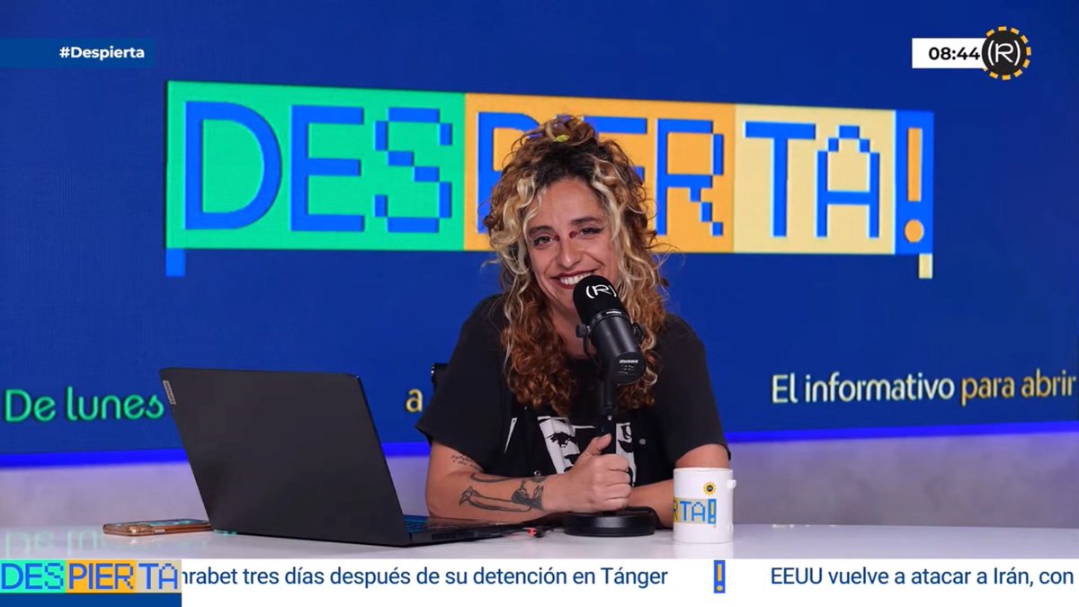 "Yo encantada de explicarle a un juez los vínculos de Daniel Esteve con organizaciones neonazis" alemvelasco_ sobre la denuncia que se supone que le ha puesto el führer de Desokupa 👇🏾 📺 DESPIERTA!