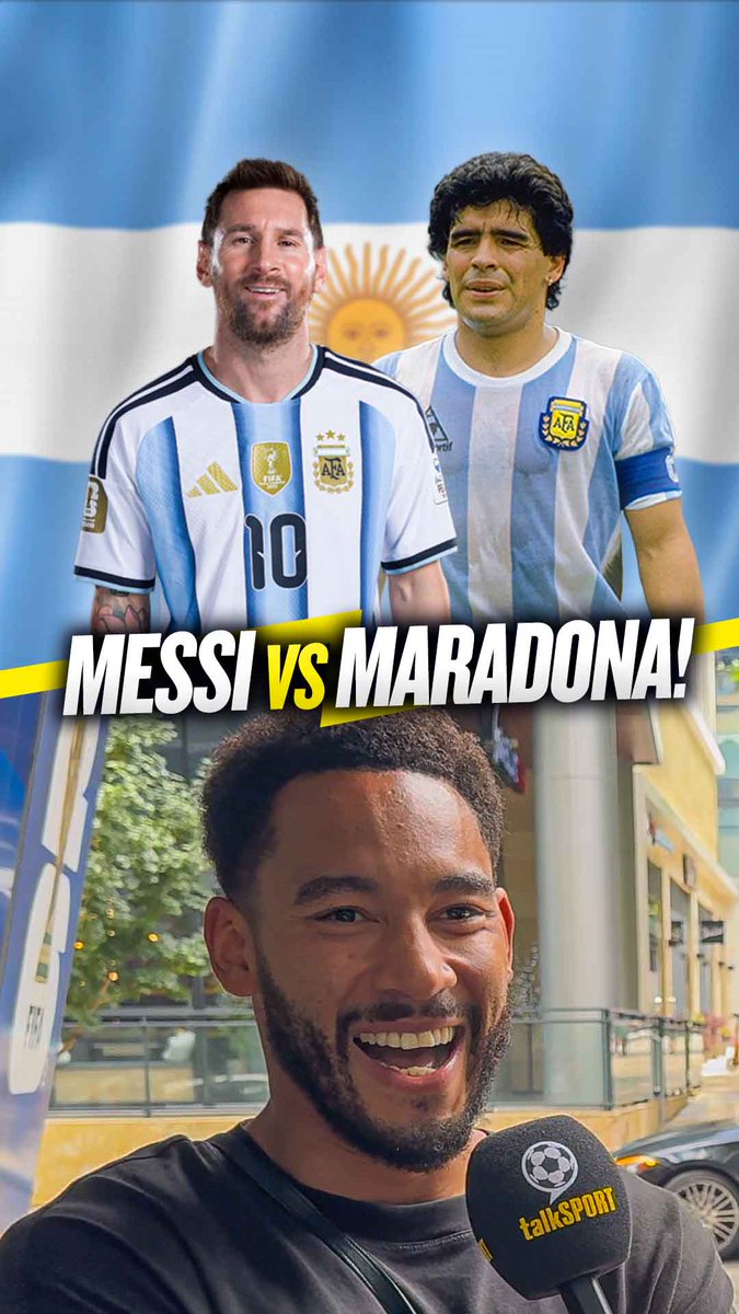 Lionel Messi vs Diego Maradona! 🇦🇷 Whatever Happens Sure won't ever let you down, official sponsor of the FIFA World Cup 2026™️ Sure UK & Ireland #ItWontLetYouDown #WeAre26 #FIFAWorldCup26