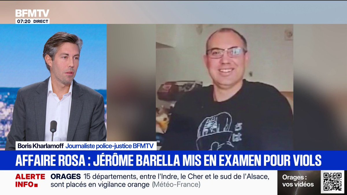 Jérôme Barella mis en examen pour le meurtre et le viol de Lyhanna, ainsi que pour viols et agressions sexuelles dans l'affaire Rosa