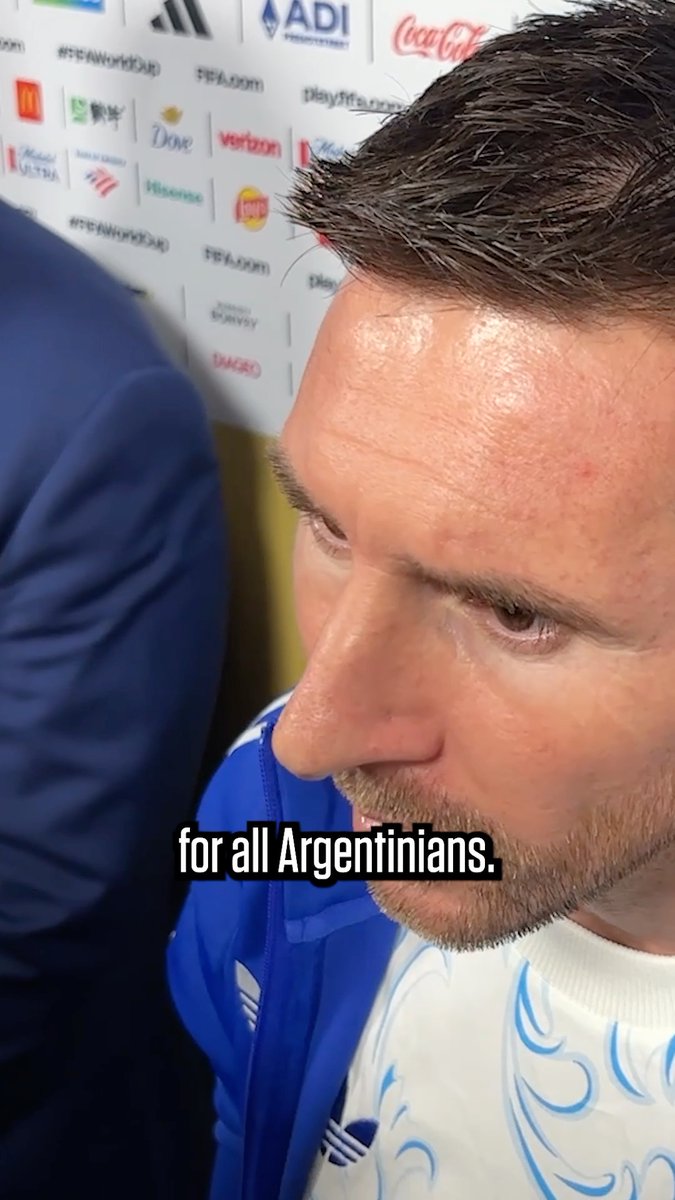 Lionel Messi says Argentina "felt England didn't want it anymore" 👀
