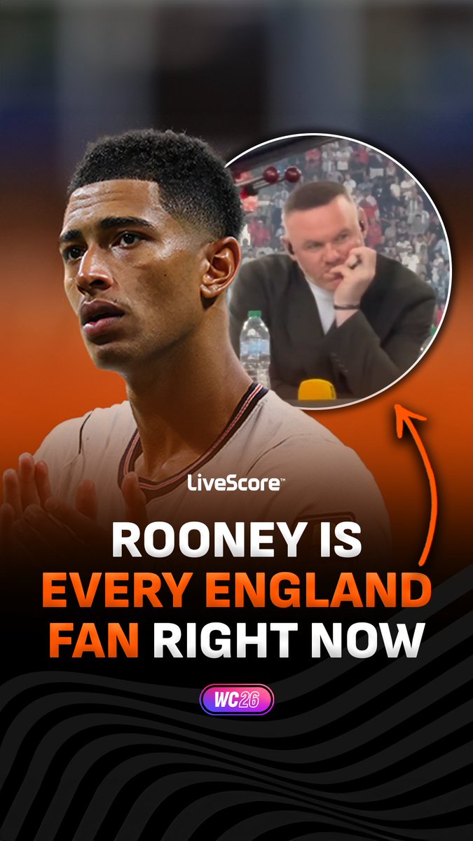 Wayne Rooney is every England fan right now after the Three Lions’ World Cup dream comes to a heartbreaking end 💔🏴