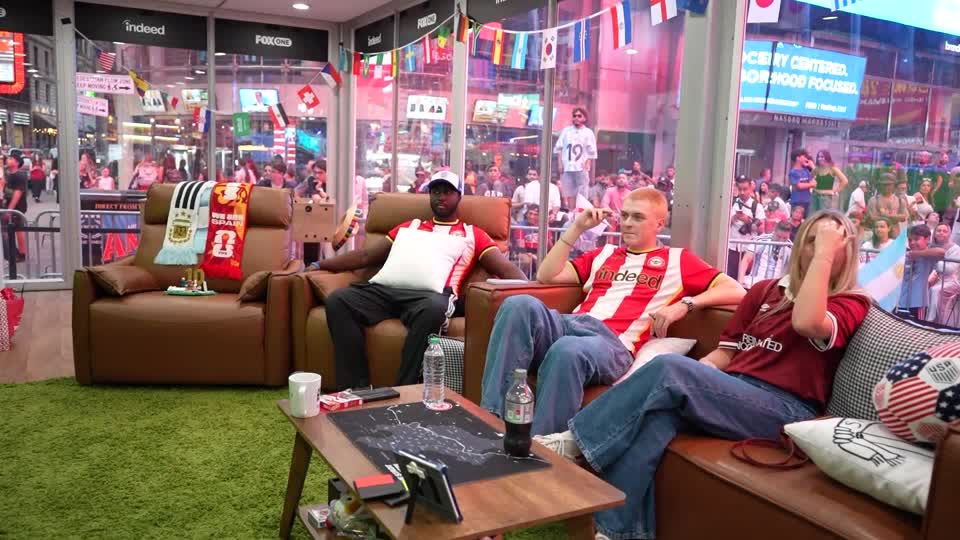 โฝ World Cup lovers Kevin Akoto and Austin Franklin have the dream job. Earning $50,000 each to watch every match as โChief World Cup Watchersโ for US broadcaster Fox One