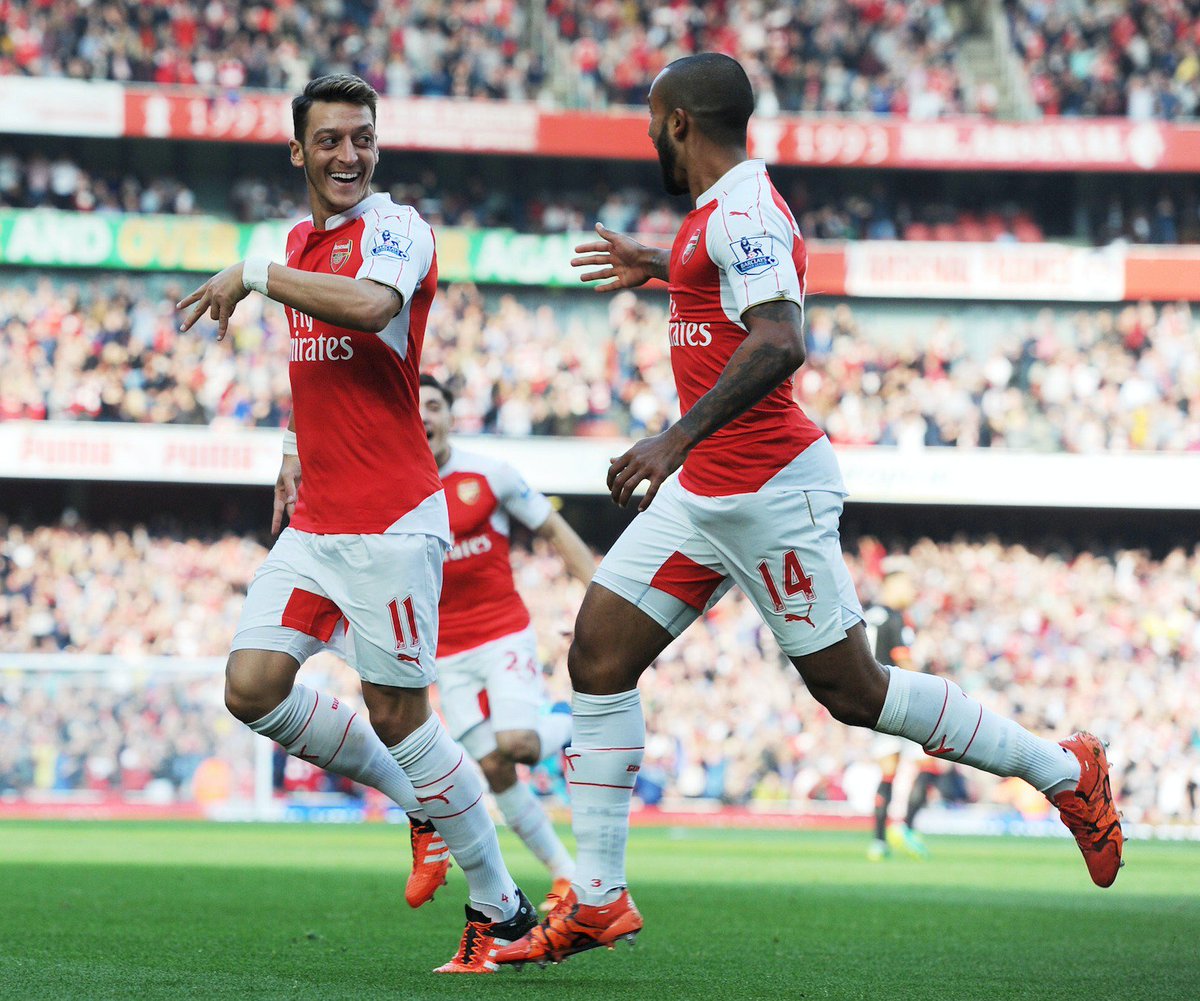 Throw back to when Ozil and Sanchez destroyed Manchester United