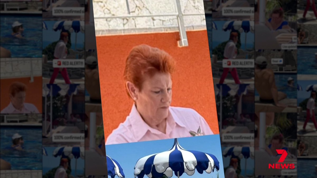 Pauline Hanson appears to be taking a break from her political tour of the UK, spotted soaking up the Sicilian sunshine with Gina Rinehart. Their poolside rendezvous at a luxury Italian hotel is raising eyebrows back home, where another One Nation senator is under fire. #auspol