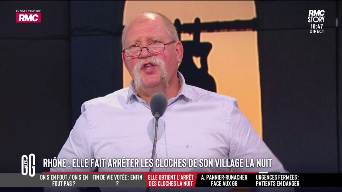 🔕 Rhône : une habitante d’un village obtient l’arrêt des cloches la nuit. 💥 Le gros coup de gueule de Didier Giraud : "L'intérêt individuel est en train de tuer notre mode de vie. Demain ce sera le tracteur, les vaches, les voitures... On tue notre mode de vie !" #GGRMC